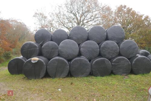 50 ROUND BALES OF HAYLAGE(BIDS PER BALE)