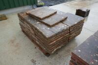 PALLET OF 57 CONCRETE PAVING SLABS - 6