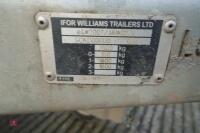 IFOR WILLIAMS 16' FLATBED TRAILER - 16