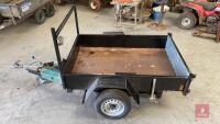 6' X 4'6" TIPPING CAR TRAILER