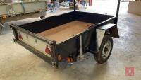 6' X 4'6" TIPPING CAR TRAILER - 7