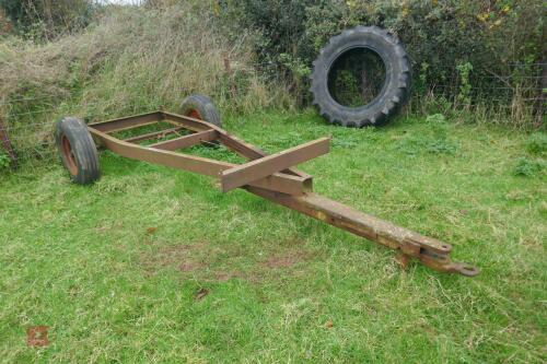 SINGLE AXLE TRAILER CHASSIS