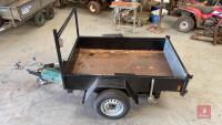 6' X 4'6" TIPPING CAR TRAILER - 10