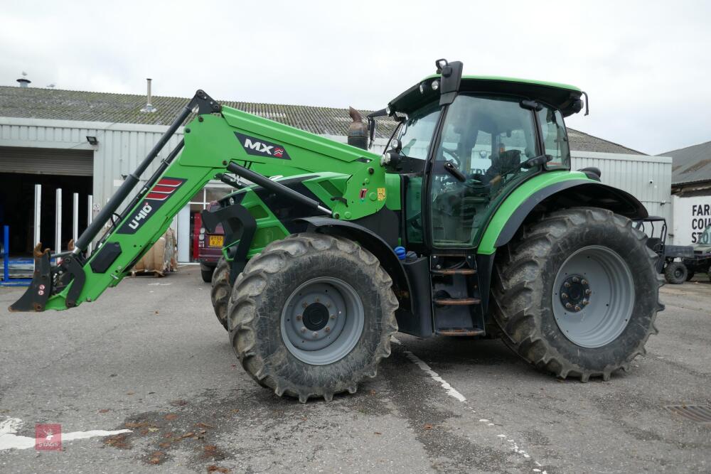 2019 DEUTZ-FAHR 6140 4WD TRACTOR