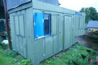 20' X 8' PORTABLE OFFICE/CABIN UNIT