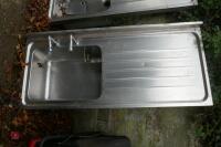 2 STAINLESS STEEL SINKS - 3