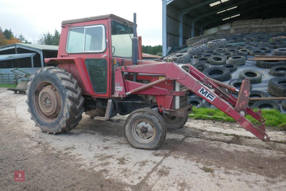 1981 MASSEY FERGUSON 590 2WD TRACTOR