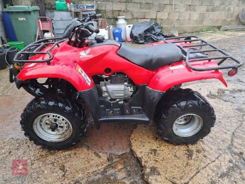 2015 HONDA FOURTRAX 250CC ATV