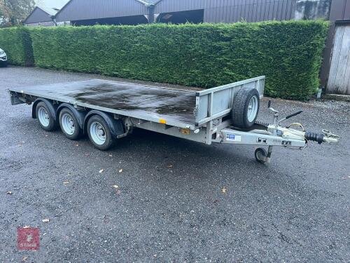 2022 IFOR WILLIAMS LM146 FLATBED TRAILER