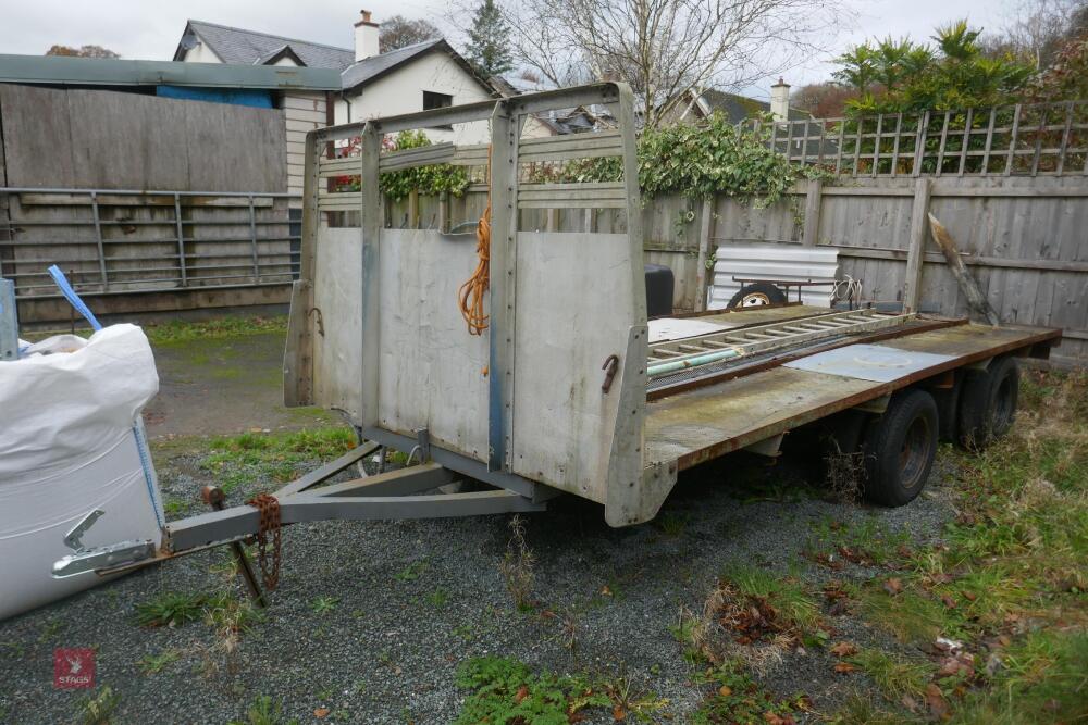 16' TWIN AXLE BALE/FLAT TRAILER