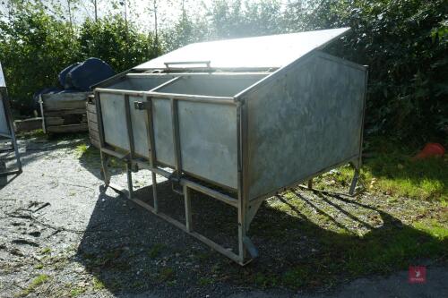 GALVANISED CALF CREEP FEEDER