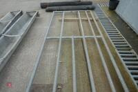 10' 4'' GALVANISED YARD GATE (136) - 3