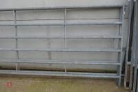 2 X 10' GALVANISED CATTLE HURDLES (154) - 8