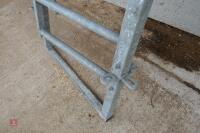 GALVANISED CATTLE RACE GATE (157) - 10