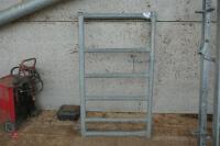 4' 3'' GALVANISED PEDESTRIAN GATE(158) - 3