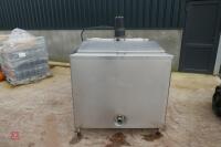 1,000L SS BULK TANK