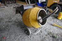 3HP CEMENT MIXER + STAND - 3