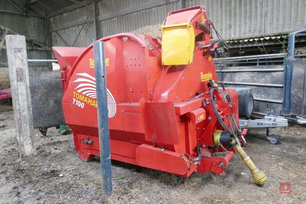 2015 TEAGLE TOMAHAWK 7100 STRAW CHOPPER