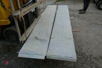 PAIR OF 8' STEEL RAMPS - 6