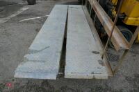 PAIR OF 8' STEEL RAMPS - 8