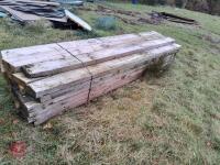 27 LENGTHS OF 8X3 TIMBER - 2