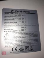 10 X 250W CANADIAN SOLAR PANELS - 3