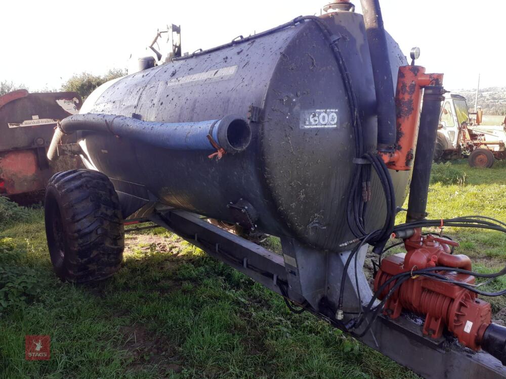 ABBEY 1600 GALLON GALV SLURRY TANKER