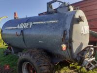 ABBEY 1600 GALLON GALV SLURRY TANKER - 2