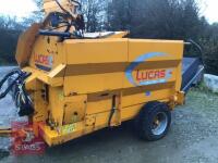 2006 LUCAS CASTOR TRAILED STRAW CHOPPER