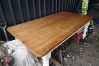 7' X 3'9'' KITCHEN TABLE - 6