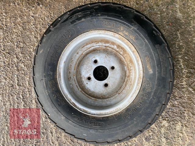 20.5X8.0-10 SPARE WHEEL