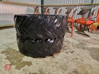 PAIR OF MICHELIN MULTIBI 600 65 R38 - 3