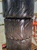 3 X 550 45 22.5 FLOTATION TYRES - 2