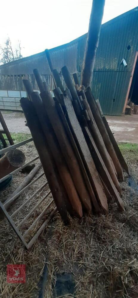 APPROX 50 FENCING STAKES