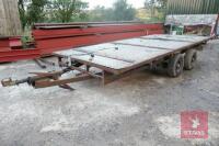 14' FLATBED TRAILER