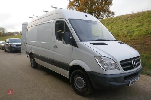 2013 MERCEDES SPRINTER 313 CDI VAN