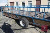 JOHN SHEPHERD 18' CATTLE FEED TRAILER - 6