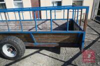 JOHN SHEPHERD 18' CATTLE FEED TRAILER - 12