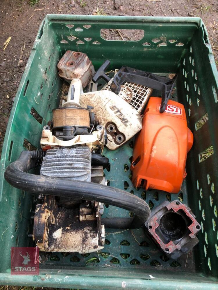 ASSORTED CHAINSAW PARTS OR SPARES