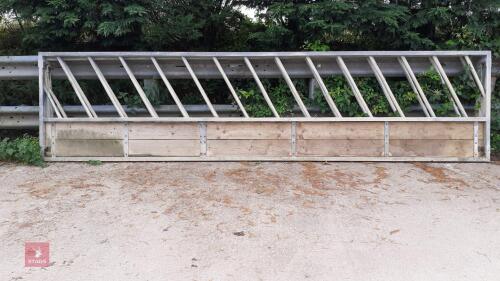 2 X 20FT FEED BARRIERS