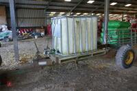 SINGLE AXLE WATER BOWSER TRAILER - 2