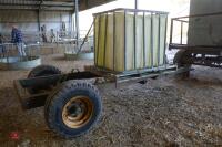 SINGLE AXLE WATER BOWSER TRAILER - 9