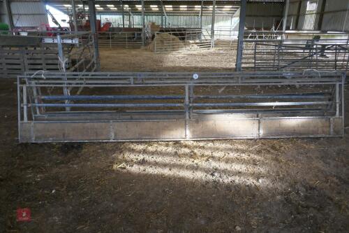 3 X POLDENVALE 15' SHEEP FEED BARRIERS