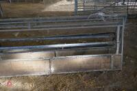 3 X POLDENVALE 15' SHEEP FEED BARRIERS - 2