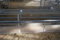 3 X POLDENVALE 15' SHEEP FEED BARRIERS - 3