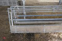 3 X POLDENVALE 15' SHEEP FEED BARRIERS - 5