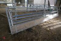 3 X POLDENVALE 15' SHEEP FEED BARRIERS - 6