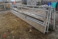 3 X POLDENVALE 15' SHEEP FEED BARRIERS - 9