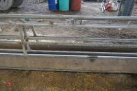 3 X POLDENVALE 15' SHEEP FEED BARRIERS - 11