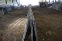 3 X POLDENVALE 15' SHEEP FEED BARRIERS - 16